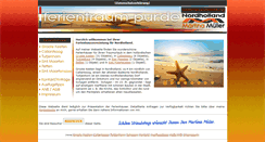 Desktop Screenshot of ferientraum-pur.de